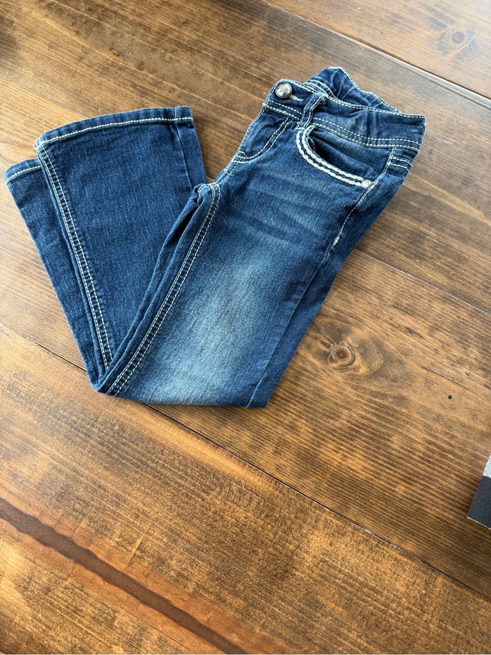 Faded Glory Dark Blue Kids Stretch Denim Jeans